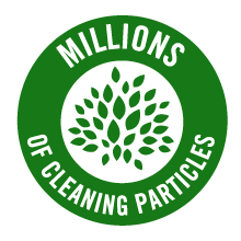 Milióny čistiacich častíc: Kompletná čistota